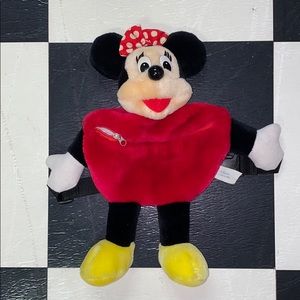 Vintage Disney Minnie Mouse Plush Fanny Pack